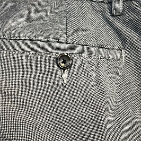BANANA REPUBLIC Men's Gray Gavin Fit Slacks 32 X 30 Cotton Straight Leg Office - Picture 5 of 8